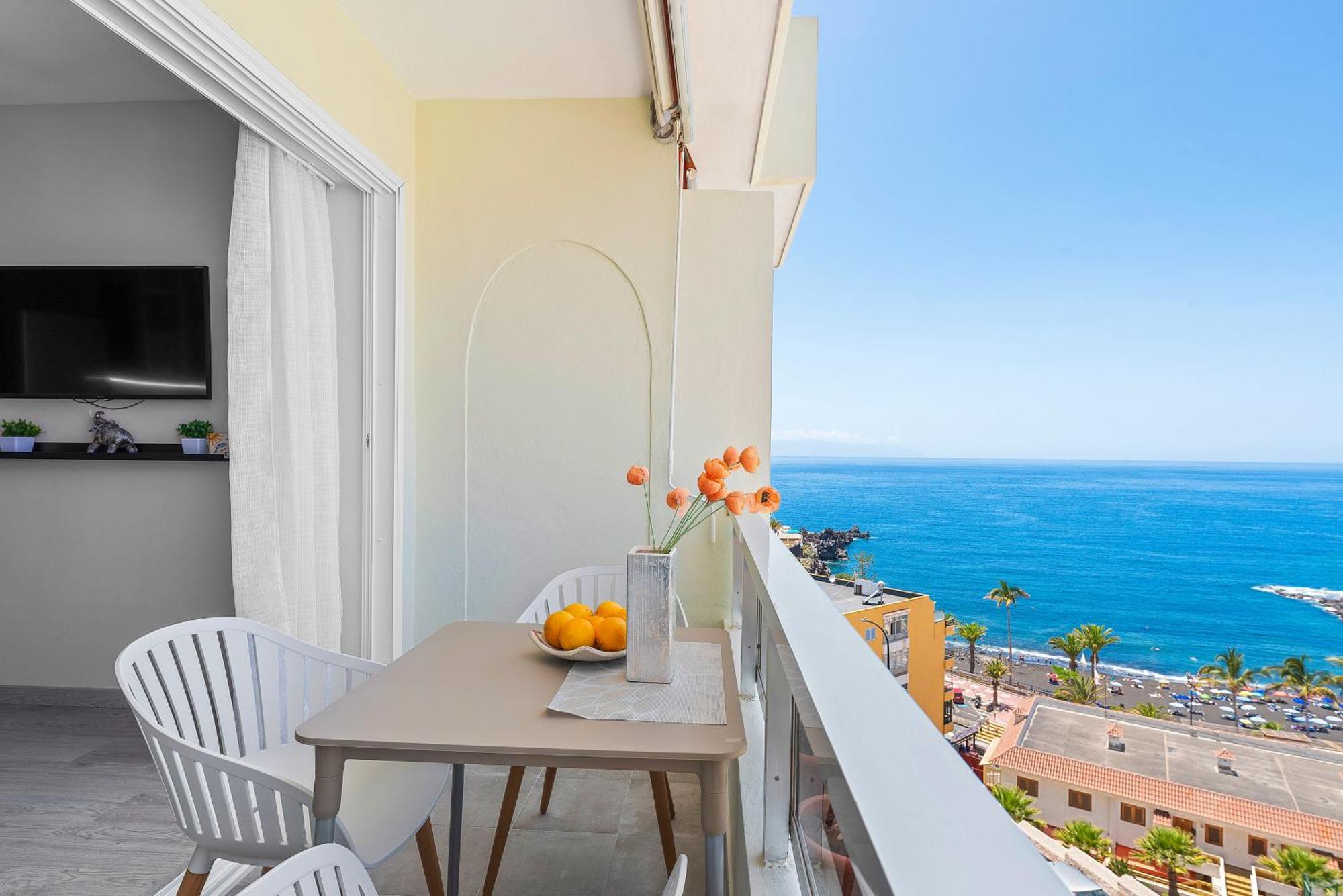 Ocean View Arenas Negras, Newly Renovated Daire Puerto de Santiago  Dış mekan fotoğraf